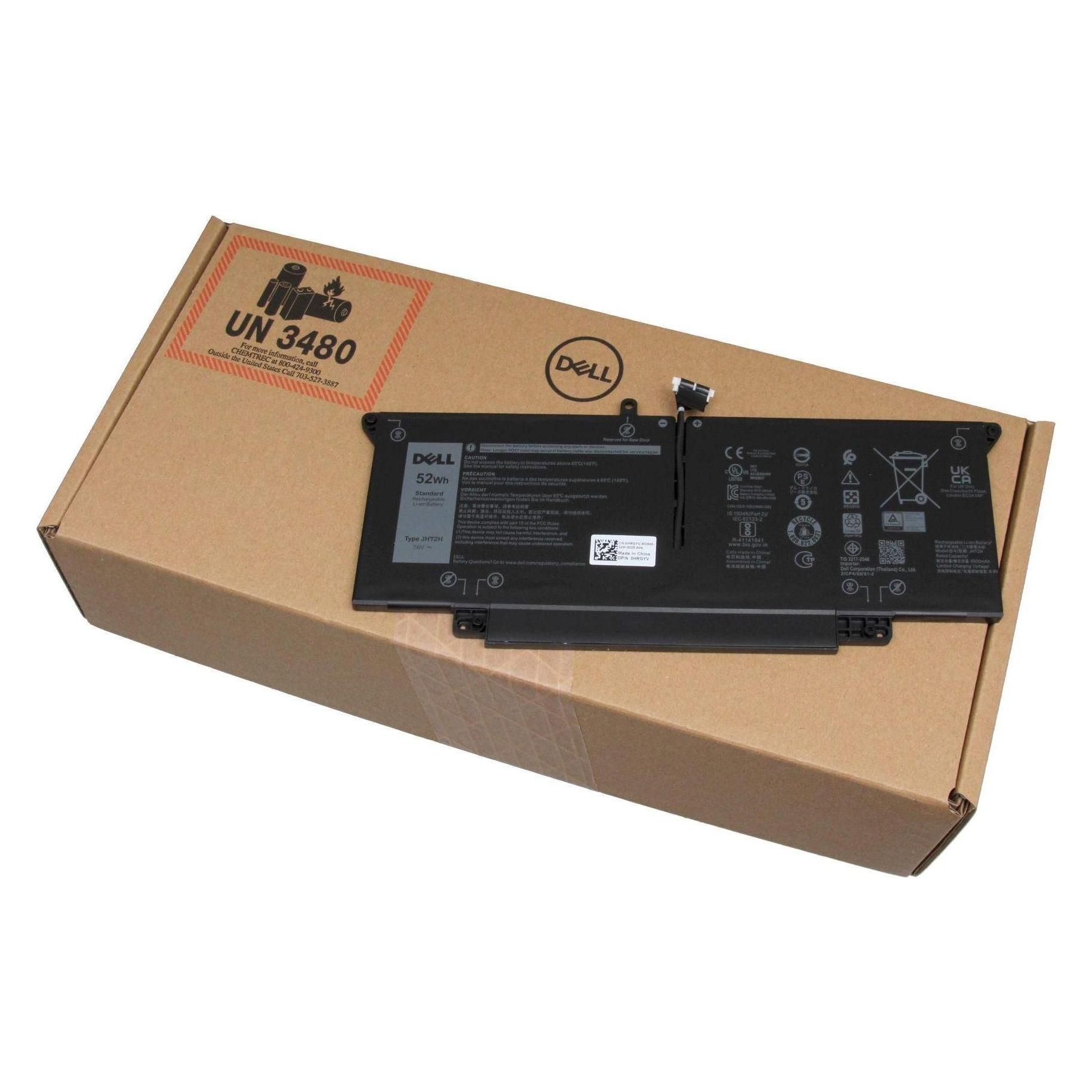 Dell Battery, 52WHR, 4 Cell (4 Zellen) (X825P)