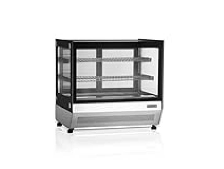 Tefcold Vitrine Réfrigérée Comptoir à Poser Acier Inoxydable LCT750F