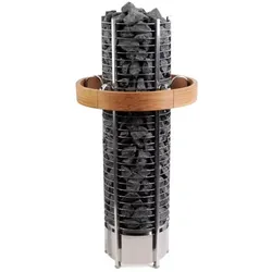 SAWO Saunaofen TOWER-HEATER ohne Steuerung,9,0 kW Leistung, mit Ofenreling in Red Cedar