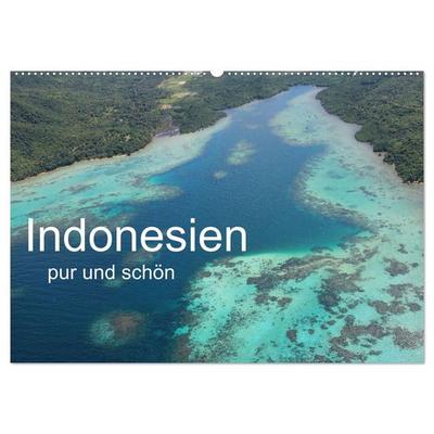 Indonesien pur und schön (Wandkalender 2027 DIN A2 quer), CALVENDO Monatskalender