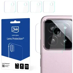 3mk Lens Protection - Skla für objektivy fotoaparátů Xiaomi 14 (4 sady)
