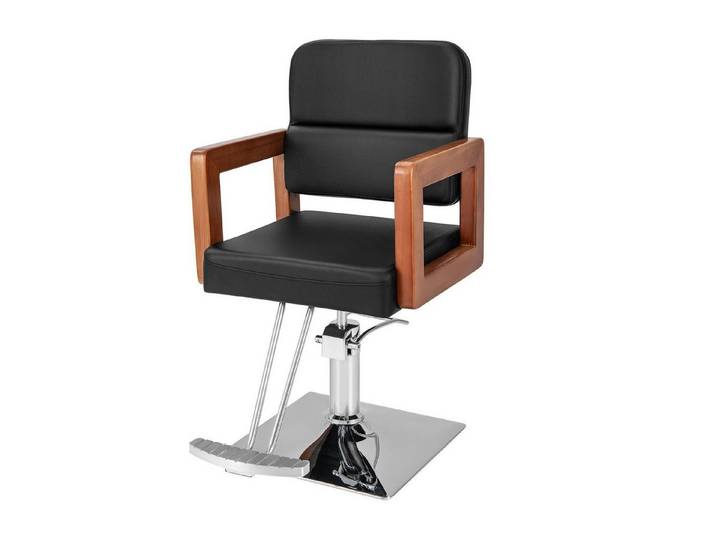 KOMFOTTEU Stuhl Friseurstuhl, höhenverstellbar & 360° drehbar,bis 150 kg