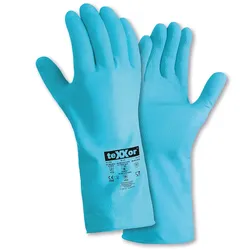 teXXor® Haushaltshandschuhe NATURLATEX, Lebensmittelgeeignet, 2225, Größe9 (L)