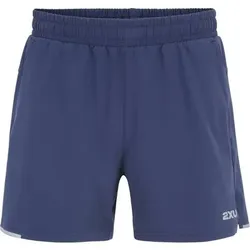 2XU Laufshorts Aero 5 Inch, Größe S in Blau Blau
