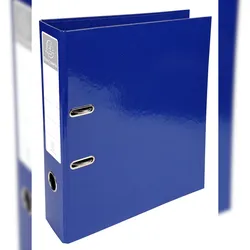 Exacompta 53622E 10x Ordner aus Karton, Prem' Touch, Rücken 70mm - Iderama - Dunkelblau