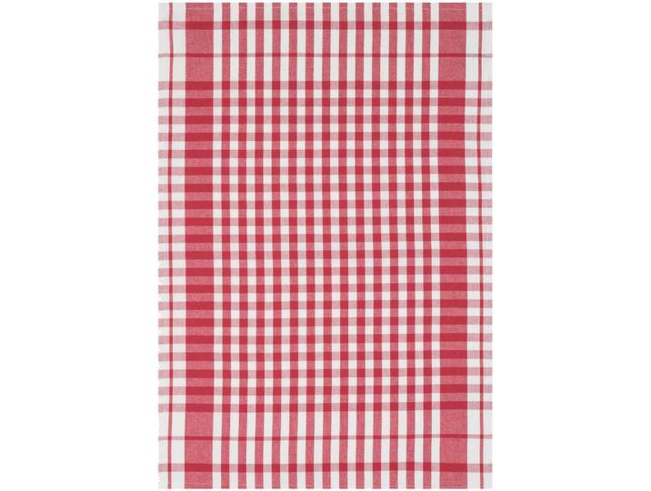 Geschirrtuch STUCO vichy , rot (rot, weiß), B:50cm L:70cm, 100% Baumwolle, Geschirrtücher, Geschirrtuch
