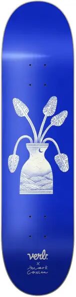 Skateboard Deck Verb Vase Series (8.325" - Obsidian Night)