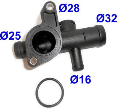 Meat & Doria Kühlmittelflansch 93150 Für Vw Seat