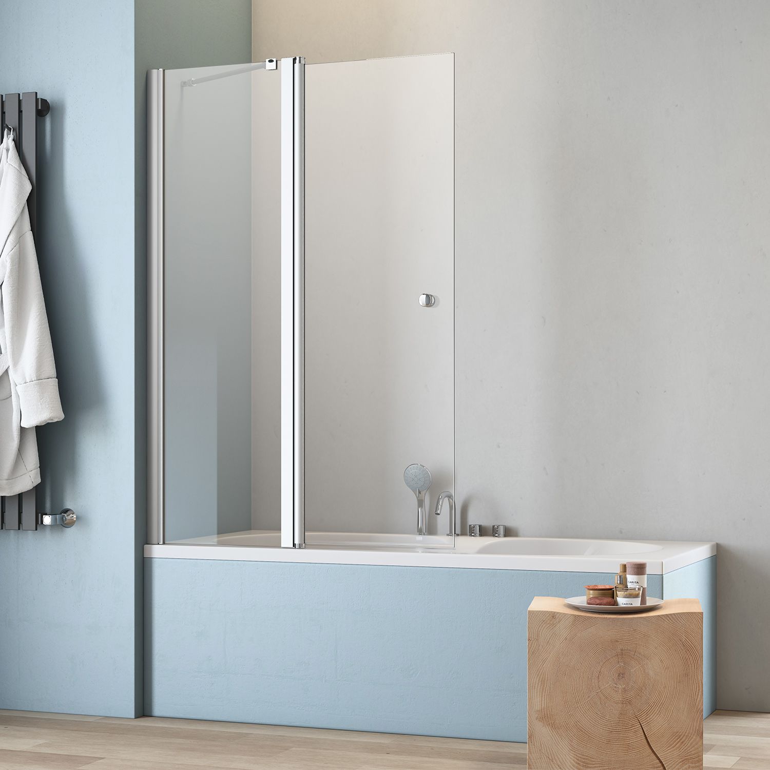 GEO maw flex bath attachment 2-pcs, 120 cm AB200122360