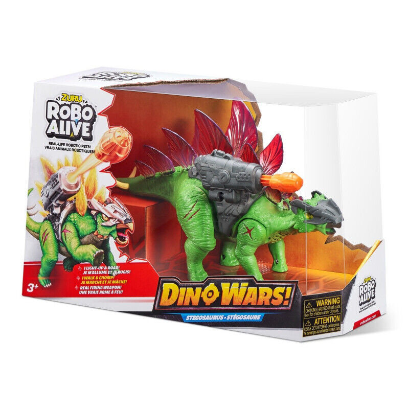 Zuru Robo Alive Dino Wars Stegosaurus figuur