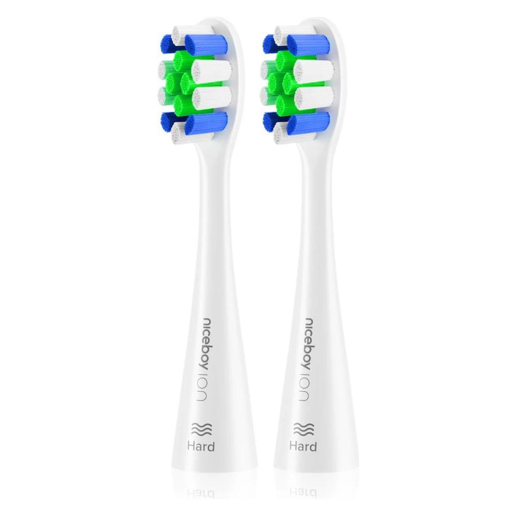 Niceboy ION Sonic Lite Ersatzkopf - Weiss, 2 Stück (2x) (sonic-lite-hard-white)