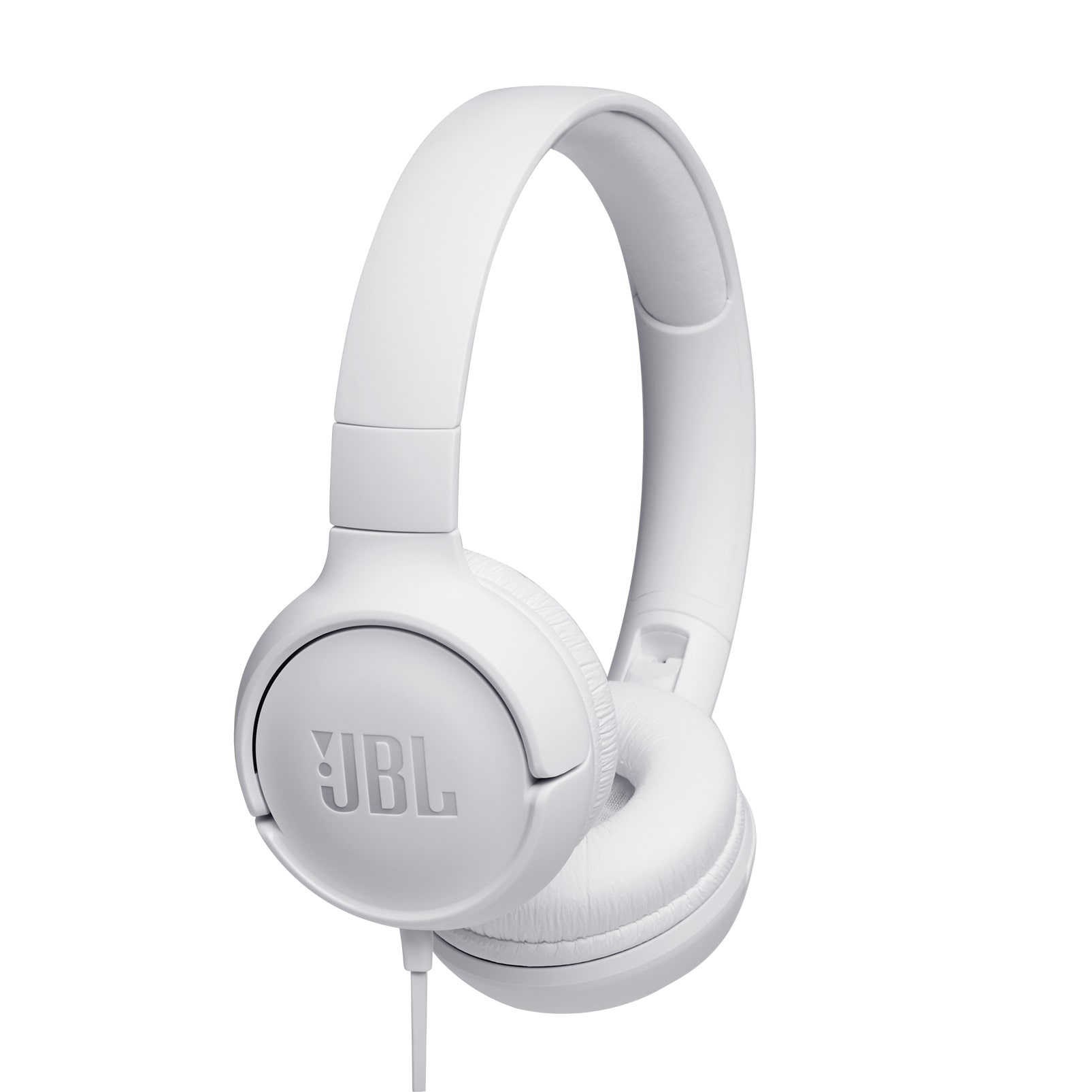 JBL TUNE 500 weiß - Kabelgebundener On-Ear-Kopfhörer Mikrofon