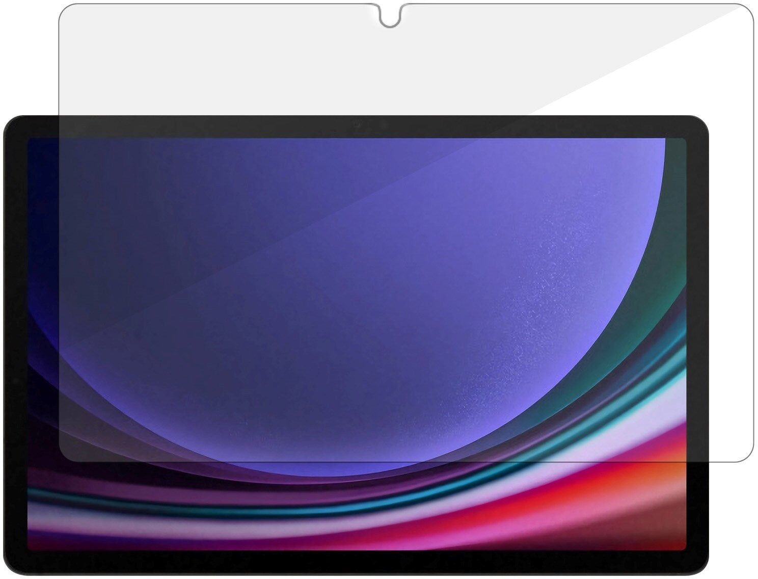 TABLETCOVERS.DK Samsung Galaxy Tab S10 Plus Hærdet Skærmbeskyttelsesglas - Gennemsigtig