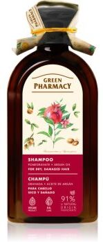 Green Pharmacy Argan Oil & Pomegranate Shampoo champô para cabelos secos e danificados com óleo de argan 350 ml. Argan Oil & Pomegranate Shampoo