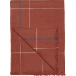 Square Decke 130 x 190 cm, hellrot