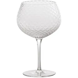Zafferano Venezianisches Set aus 4 Mixgläsern (52 cl) aus mundgeblasenem, transparentem Kristallglas für Gin Tonic und Pimm's Cocktails - Premium-Design