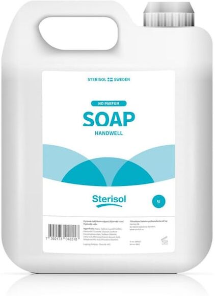 TvÃ¥l STERISOL SWEDEN Handwell oparf. 5L