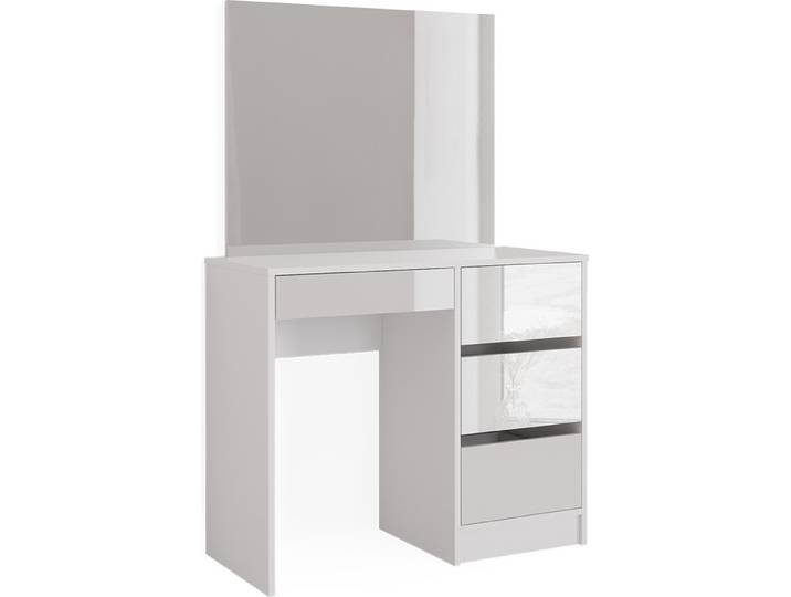 Coiffeuse Vicco Sherry Blanc 90cm avec miroir\, Model 39576