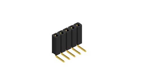 Fischer Elektronik Buchsenleiste (Standard) Anzahl Reihen: 1 10026511 10St.
