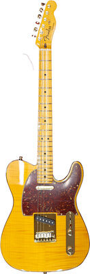 Fender Custom Deluxe AAA Flame Tele A Amber