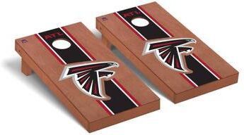 Skip's Garage Atlanta Falcons NFL Football Rosewood Cornhole Board Set 2