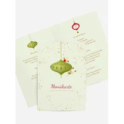 Menükarten Weihnachten selbst gestalten mit Spruch und Fotos im Onlinedesigner bei Meine-Kartenmanufaktur.de