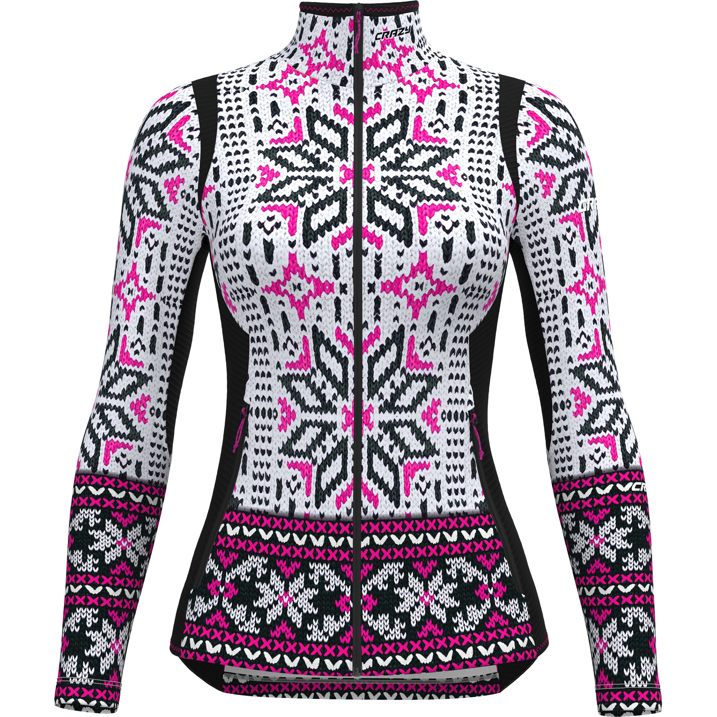 Crazy Wonder Magic Damen Fleecejacke lila Größe XL Trekking Elastisch