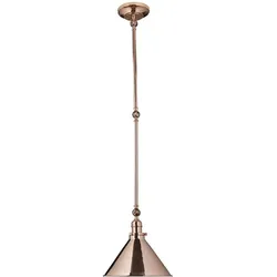Elstead Lighting, Pendelleuchte, Provence Wandleuchte E27 Poliertes Kupfer (E27)