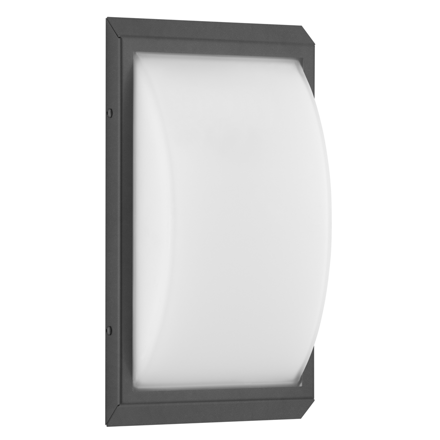 LCD LED-Wandleuchte mit Bewegungsmelder 32x17cm Graphit 053LEDSEN 8033239427067