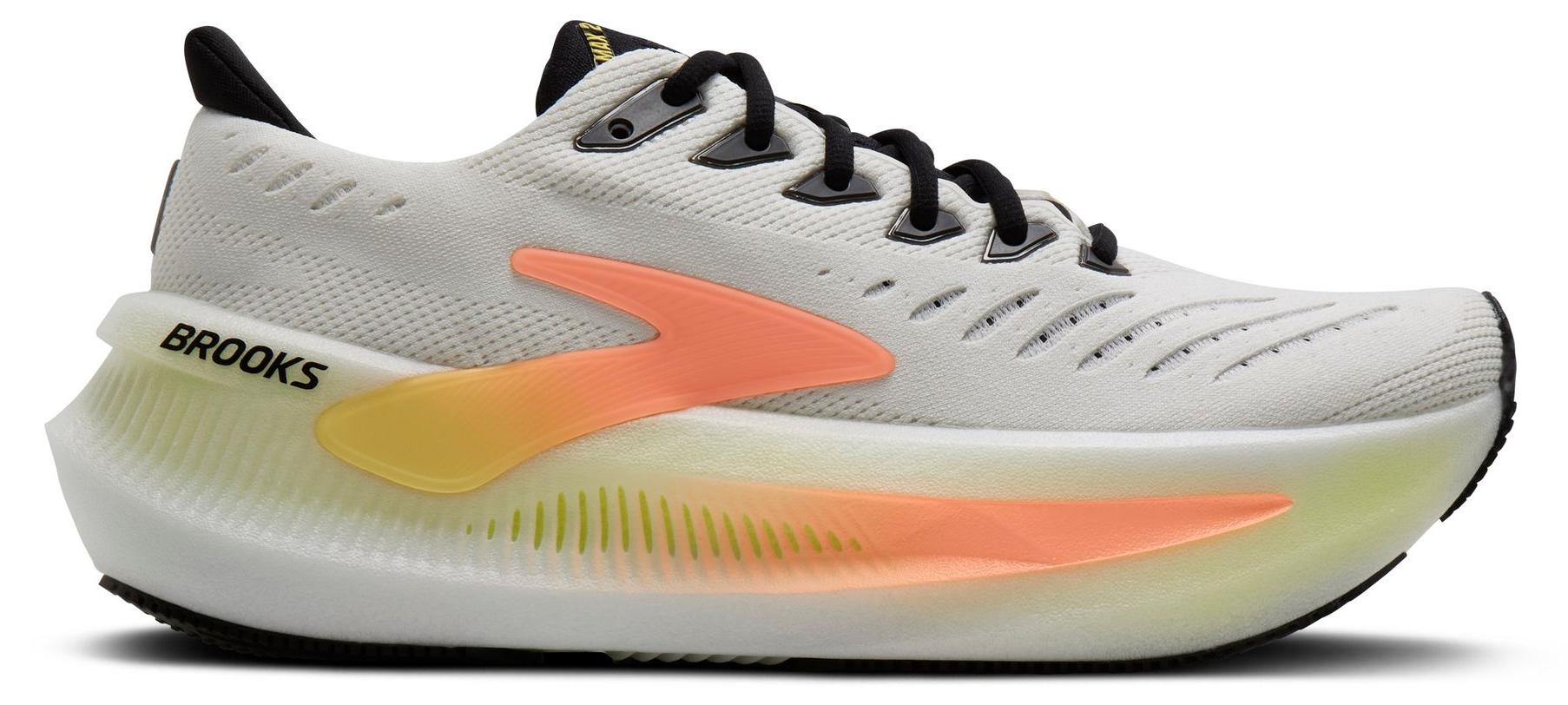 Brooks Glycerin Max 2 - white/cyber yellow/nightlife, Größe:11