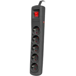 Genesis, Steckdosenleiste, NATEC Surge protector Bercy 400 3m (5x, CEE 7/3, 3 m)