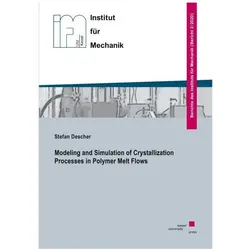 Descher:Modeling and Simulation of Crys, Fachbücher von Stefan Descher