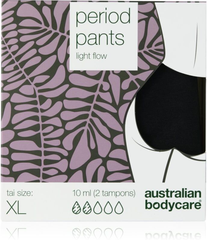 Australian Bodycare Period Pants period knickers for light menstruation size XL 1 pc