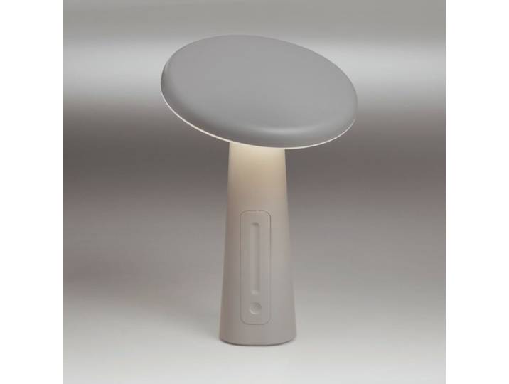 Lupia Licht Akku-Tischleuchte Mate - Grau Minimalistisch, Modern