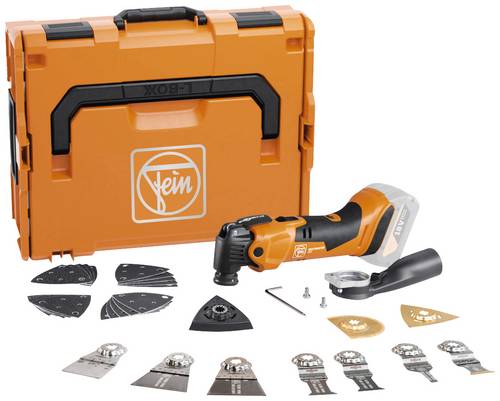 Fein Multimaster AMM 500 Plus Top 71293863000 Akku-Multifunktionswerkzeug ohne Akku, ohne Ladegerät, mit Zubehör, inkl. Koffer