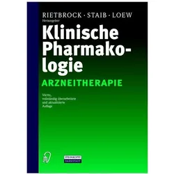 Klinische Pharmakologie, Fachbücher von A. H. Staib, N. Rietbrock, D. Loew