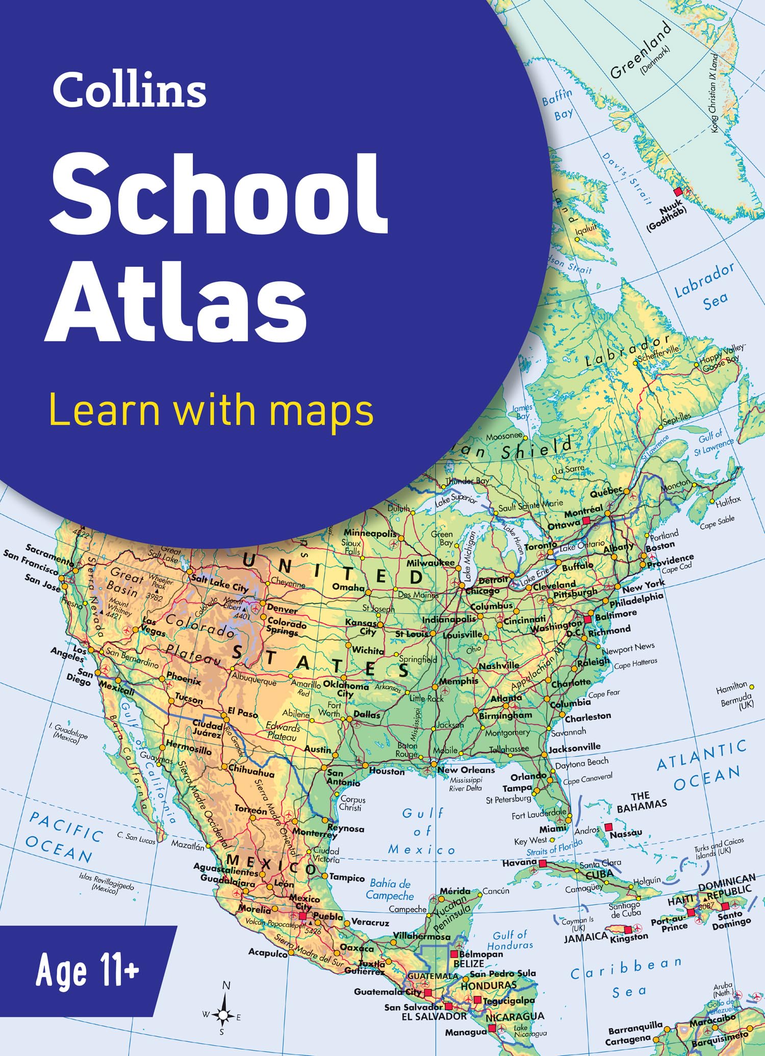 Collins School Atlas: Ideal for learning at school and at home (Collins School Atlases) - Preis vom 30.09.2026 09:01:18 h