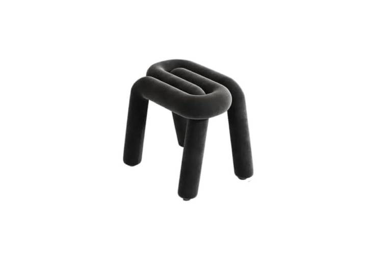 Zymjzbetic Schminkhocker Make-up-Hocker, Maniküre-Stuhl, Schminkstühle Dressing Schlafzimmermöbel Hocker Flur Ottomane Fußstütze Modern Fleece(Color 9)