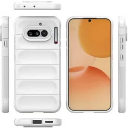 Cover-Discount Nothing Phone (4a) - Rugged Protective Hülle (Nothing Phone (4a)), Smartphone Hülle, Weiss