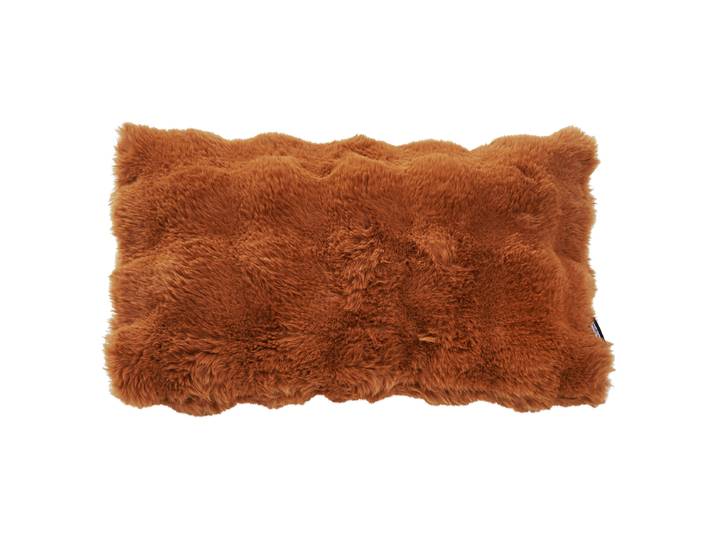 Coussin Aura Cuivre/Cognac 30 x 50cm Polyester