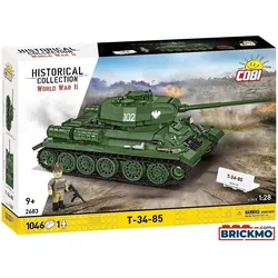 Cobi World War II 2683 Panzer T-34-85 2683