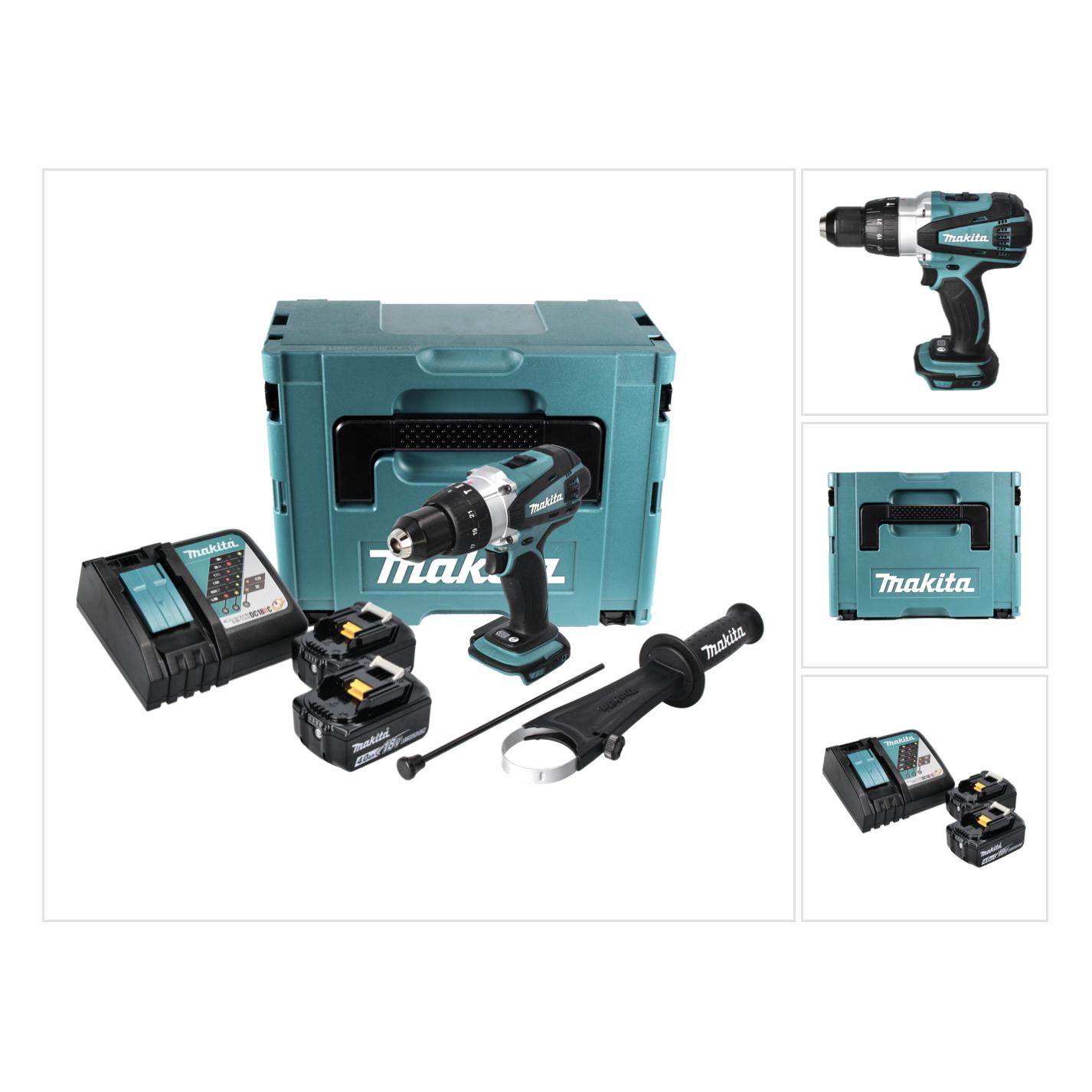 Makita DHP 458 (Schlagbohrschrauber) (DHP458RMJ)