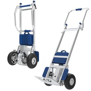 DM-System Sackkarre ZW7210GC, klappbar, elektrisch, Vollgummireifen, Tragkraft 200kg, Treppensteiger