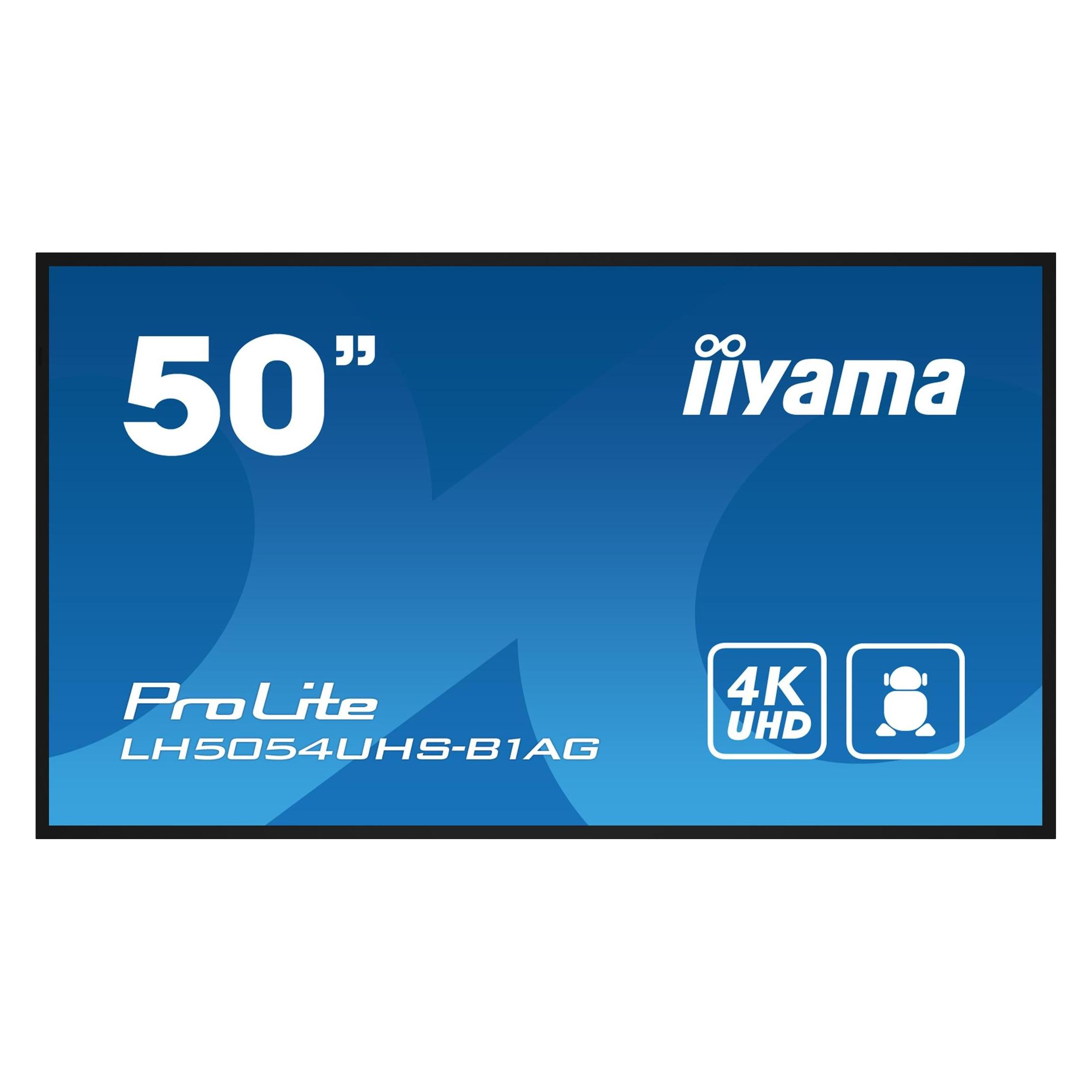iiyama ProLite LH5054UHS-B1AG (3840 x 2160 Pixel, 50") (LH5054UHS-B1AG)