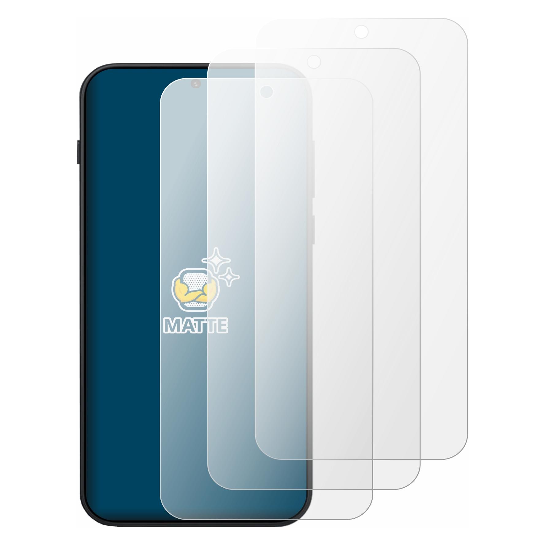 Brotect Entspiegelungsfolie für OnePlus N6 Displayschutz Displayschutzfolie Folie Matt (6 Stk., OnePlus 6) (4163935)