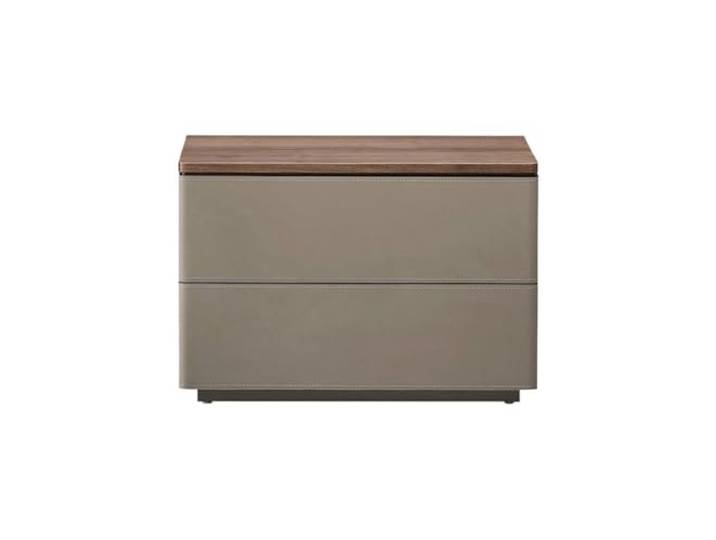 YCCHAH Bett mit Stauraum Nachttisch Home Holz Einfacher moderner aus Leder Kleiner Desktop