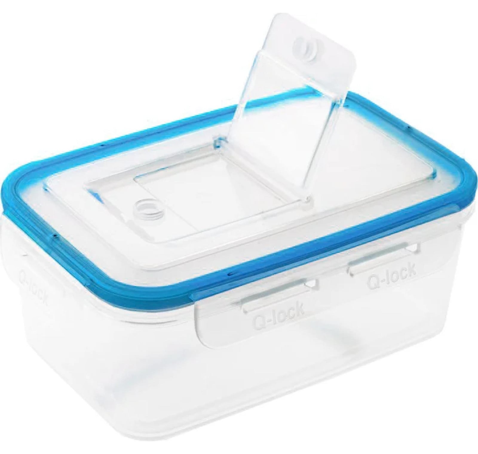 Branq Q-lock voedselcontainer, 1 liter, rechthoekig