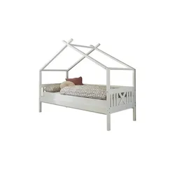 Hausbett  Susa , weiß , Maße (cm): B: 98 H: 170