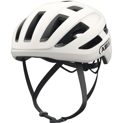Fahrradhelm ABUS "POWERDOME" Gr. M, weiß, Helme, M Kopfumfang: 54cm - 58cm