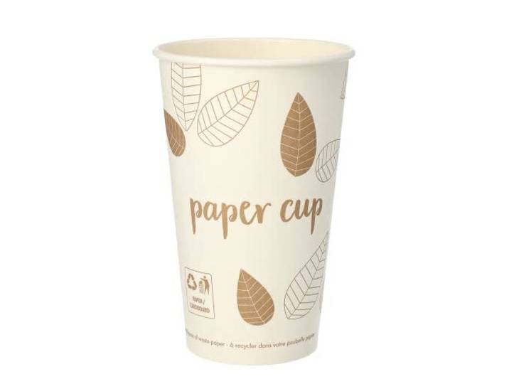 1000 Pappbecher pure 0,4 l unbeschichtet Heißgetränk Kaltgetränk Kaffee Becher
